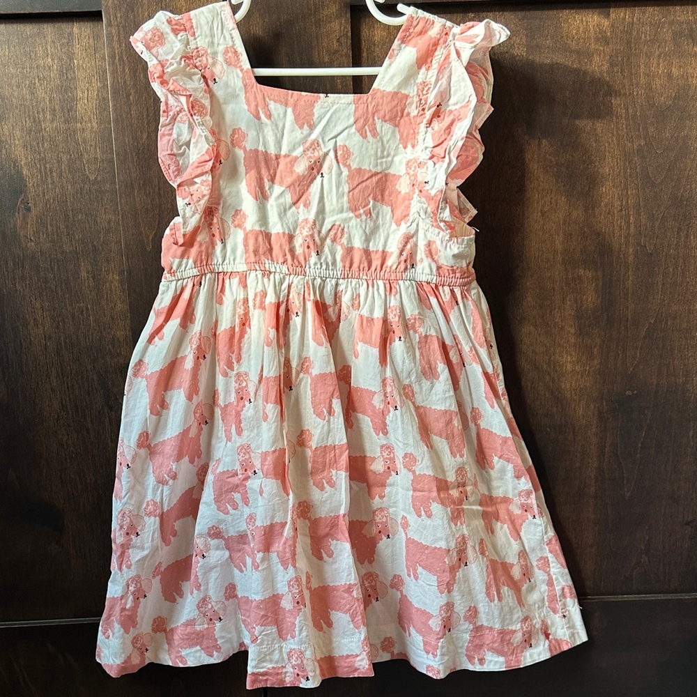 Pink and White Kids Dress